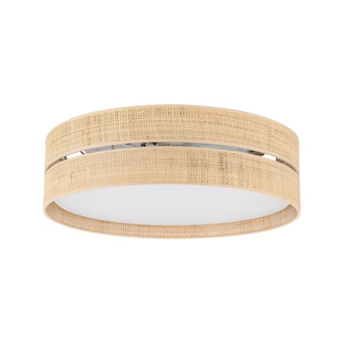Lampa sufitowa do sypialni, klosz z rafii 60cm 11599 TK Lighting