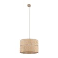 Lampa wisząca z kloszem z rafii, kolor słomkowy 1xE27 11601 TK Lighting