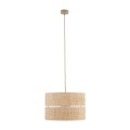 Lampa wisząca z kloszem z rafii, kolor słomkowy 1xE27 11601 TK Lighting