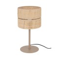 Lampka nocna ze słomkowym kloszem z rafii 16178 TK Lighting