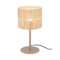 Lampka nocna ze słomkowym kloszem z rafii 16178 TK Lighting