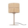 Lampka nocna ze słomkowym kloszem z rafii 16178 TK Lighting