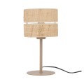 Lampka nocna ze słomkowym kloszem z rafii 16178 TK Lighting