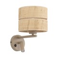Kinkiet w stylu boho z włącznikiem i ramieniem do czytania 11600 TK Lighting