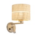Kinkiet w stylu boho z włącznikiem i ramieniem do czytania 11600 TK Lighting