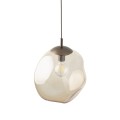Lampa wisząca LAVA gwint E27 moc 15W styl nowoczesny szklany klosz | brąz 11324 TK lighting