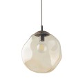 Lampa wisząca LAVA gwint E27 moc 15W styl nowoczesny szklany klosz | brąz 11324 TK lighting