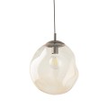 Lampa wisząca LAVA gwint E27 moc 15W styl nowoczesny szklany klosz | brąz 11324 TK lighting