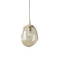 Nowoczesna lampa wisząca dojadalni, szklany klosz, 1xE27 11327 TK Lighting