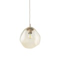 Nowoczesna lampa wisząca dojadalni, szklany klosz, 1xE27 11327 TK Lighting