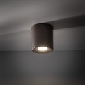 Brązowy spot natynkowy tubka 1xGU10 do korytarza 11341 TK Lighting