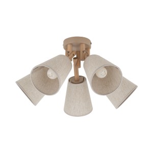 Lampa sufitowa w stylu skandynawskim, drewniane ramiona 11606 TK Lighting