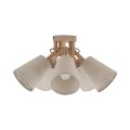 Lampa sufitowa w stylu skandynawskim, drewniane ramiona 11606 TK Lighting