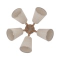 Lampa sufitowa w stylu skandynawskim, drewniane ramiona 11606 TK Lighting