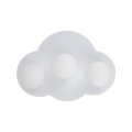 Biała lampa ścienna kinkiet chmurka 3xG9 szklane klosze 11264 TK Lighting