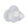 Biała lampa ścienna kinkiet chmurka 3xG9 szklane klosze 11264 TK Lighting
