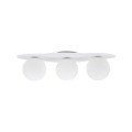 Biała lampa ścienna kinkiet chmurka 3xG9 szklane klosze 11264 TK Lighting