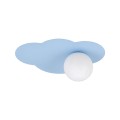 Niebieski kinkiet chmurka z jednym kloszem 1xG9 11265 TK Lighting