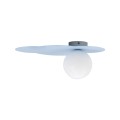 Niebieski kinkiet chmurka z jednym kloszem 1xG9 11265 TK Lighting