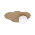 Kinkiet w kształcie chmurki z 1 szklanm kloszem CLOUD NEW SABIA 11266 TK Lighting