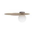 Kinkiet w kształcie chmurki z 1 szklanm kloszem CLOUD NEW SABIA 11266 TK Lighting