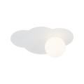 Biały kinkiet w kształcie chmurki z jednym kloszem 1xG9 11267 TK Lighting