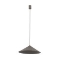 Brązowa lampa wisząca nad stół, 40cm klosz stożek 1XGX53 11271 TK Lighting