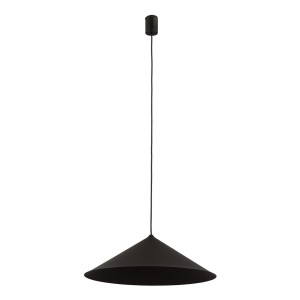 Duża, brązowa lampa wisząca do jadalni, klosz stożek 1xGX53 11272 TK Lighting