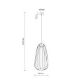 SPHERA S BLACK LAMPA WISZĄCA 1XGX53 11307 TK Lighting