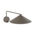 Brązowy kinkiet ze stożkowym kloszem, gwint GX53 11268 TK Lighting