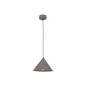 Lampa wisząca ze stożkowym kloszem brązowa 11375 TK Lighting