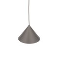 Lampa wisząca ze stożkowym kloszem brązowa 11375 TK Lighting