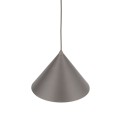Lampa wisząca ze stożkowym kloszem brązowa 26cm średnicy 11376 TK Lighting