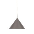 Lampa wisząca ze stożkowym kloszem brązowa 26cm średnicy 11376 TK Lighting