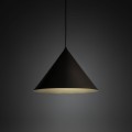 Lampa wisząca brązowa z kloszem-stożkiem na gwint E27 11377 TK Lighting