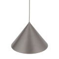 Lampa wisząca brązowa z kloszem-stożkiem na gwint E27 11377 TK Lighting
