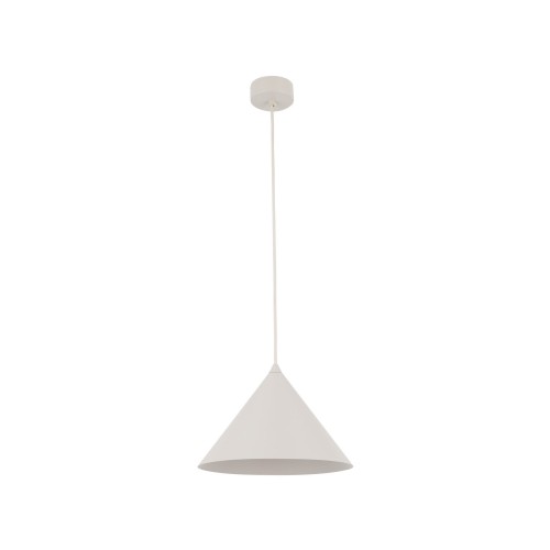 Lampa wisząca stożek w kolorze kaszmirowym, do jadalni 1xE27 11380 TK Lighting