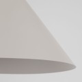 Lampa wisząca stożek w kolorze kaszmirowym, do jadalni 1xE27 11380 TK Lighting