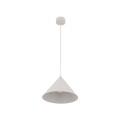 Lampa wisząca stożek w kolorze kaszmirowym, do jadalni 1xE27 11380 TK Lighting