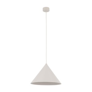 Lampa wisząca z kloszem-stożkiem w kolorze kaszmiru, do jadalni 11381 TK Lighting