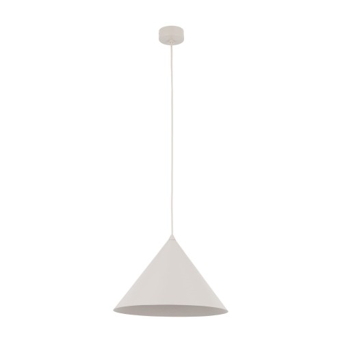 Lampa wisząca z kloszem-stożkiem w kolorze kaszmiru, do jadalni 11381 TK Lighting