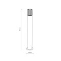 RIBO GRAY LAMPA PODŁOGOWA IP54 1XE27 16172 TK Lighting