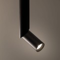 ELARIS BLACK M LAMPA SUFITOWA 1X GU10 MINI MR11 11255 TK Lighting