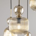 SOPHIA COGNAC LAMPA WISZĄCA 6XE14 11044 TK Lighting