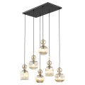 SOPHIA COGNAC LAMPA WISZĄCA 6XE14 11044 TK Lighting