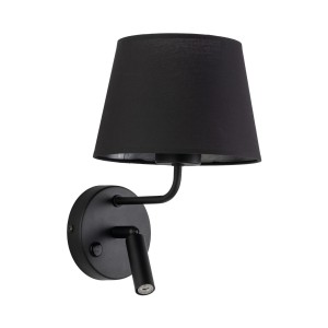 MAJA BLACK KINKIET 1XE27 / 1XG9 11392 TK Lighting