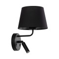 MAJA BLACK KINKIET 1XE27 / 1XG9 11392 TK Lighting