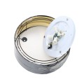 Stylowa elegancka czarna lampa sufitowa ze złotym wnętrzem 4xE27 45 cm 3376 TK Lighting