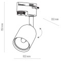 TRACER WHITE 1  GU10 4496 TK Lighting