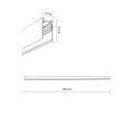 MAGNETIC EASY SZYNA WHITE NATYNKOWA 2M 18018 TK Lighting